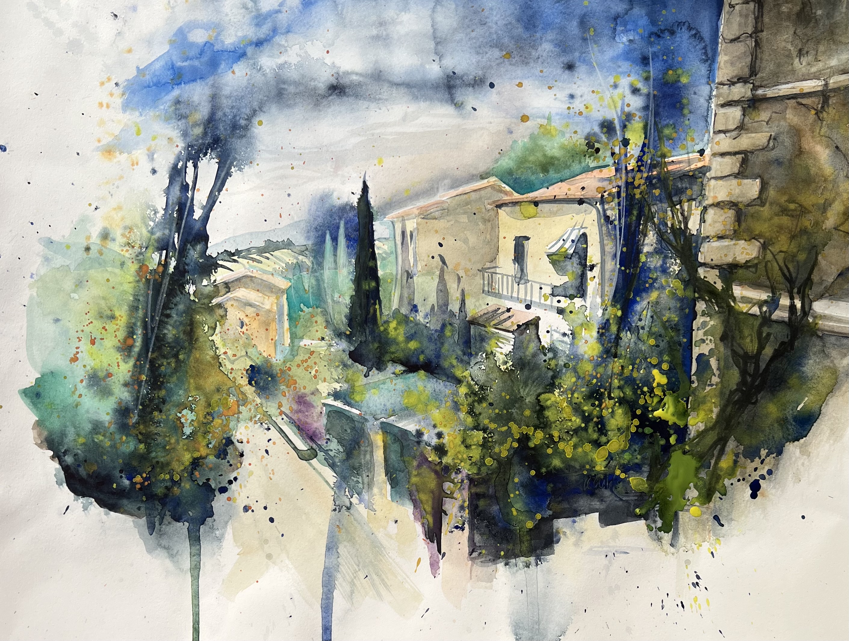 Zeitgemäße Aquarelle